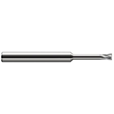 HARVEY TOOL Engraving Cutter-Tipped Off-Helical Flute .2500" (1/4) Shank DIAx.0100" Flatx30° included Carbide 779162